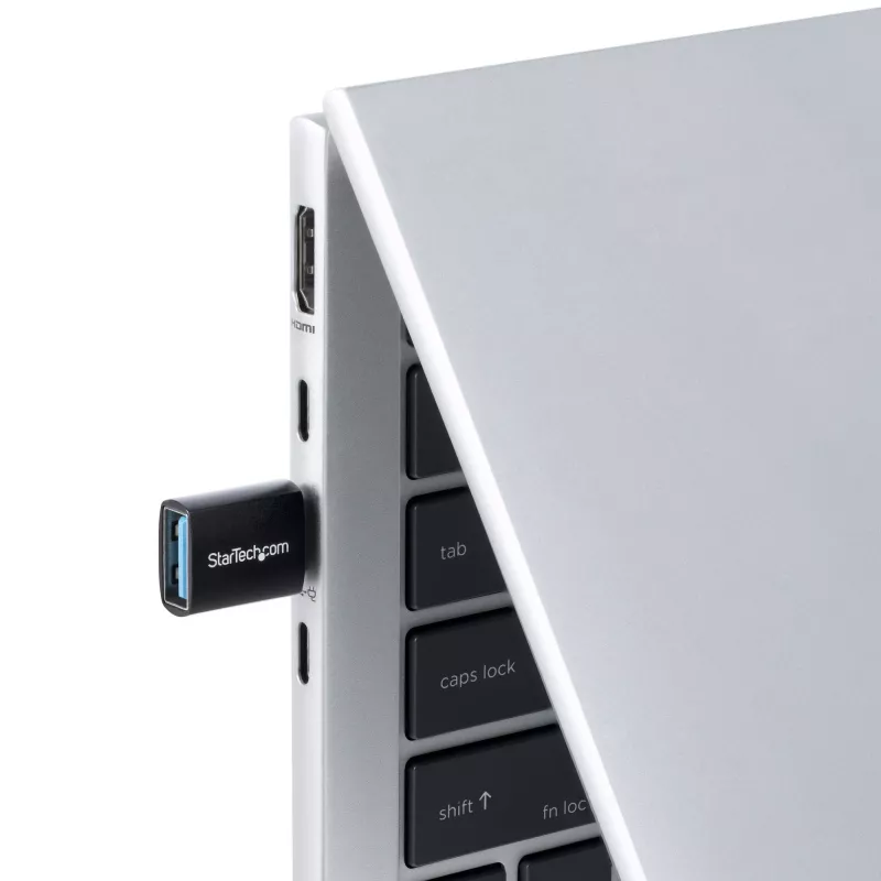 StarTech.com adapter USB-C na USB-A, USB 5 Gb/s, kompaktowy adapter męski USB-C na żeński USB-A, trwała metalowa obudowa, M/Ż