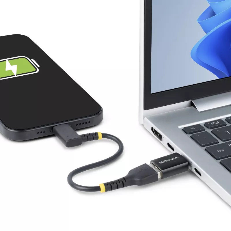 StarTech.com adapter USB-C na USB-A, USB 5 Gb/s, kompaktowy adapter męski USB-C na żeński USB-A, trwała metalowa obudowa, M/Ż