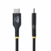 StarTech.com Kabel USB-C do ładowania 3 m, certyfikowany przez USB-IF kabel USB C, 240 W PD EPR, USB 2.0 Typu-C przewód do ładowania laptopa, kabel USB-C do przesyłania danych, osłona TPE, M/M