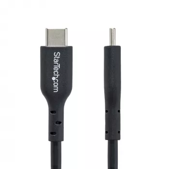 StarTech.com 1m kabel ładujący USB-C 2 szt., kabel USB C, przewód ładujący do laptopa USB 2.0 Type-C, 60 W 3 A Power Delivery, powłoka TPE, kabel do transferu danych USB-C, M/M