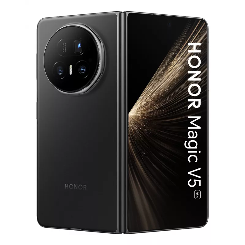 Honor MAGIC V5 20,2 cm (7,95 inch) MagicOS 9.0.1 5G USB Type-C 16 GB 512 GB 5820 mAh Czarny