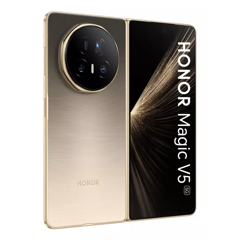 Honor MAGIC V5 20.2 cm (7.95 cala) MagicOS 9.0.1 5G USB Type-C 16 GB 512 GB 5820 mAh Złoty