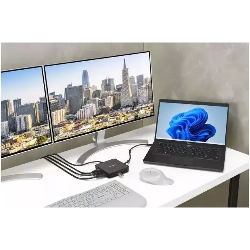 Kensington MD120U4 USB4 Przenośna stacja dokująca Przewodowa USB4 100W 8K 144Hz