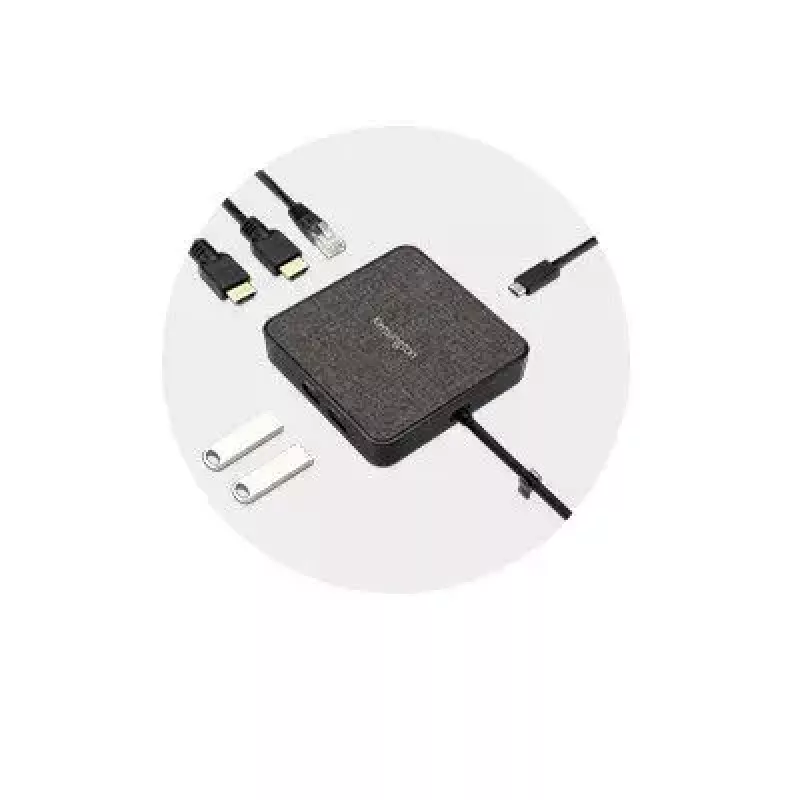 Kensington MD120U4 USB4 Przenośna stacja dokująca Przewodowa USB4 100W 8K 144Hz