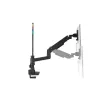 Ramię do monitora Kensington SmartFit Premium Heavy Duty Clamp/Grommet 20 kg