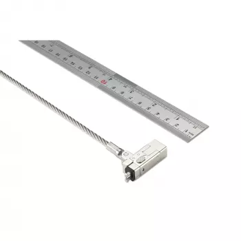 Kensington cienki NanoSaver 2.0 EQ Keyed Laptop Lock, 1,83 m, Kensington, klucz, stal nierdzewna, srebrny
