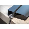Zestaw blokujący Kensington Desktop & Peripherals Locking Kit 2.0, 2,44 m, Kensington, klucz, stal węglowa, czarny, srebrny