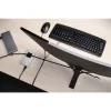 Zestaw blokujący Kensington Desktop & Peripherals Locking Kit 2.0, 2,44 m, Kensington, klucz, stal węglowa, czarny, srebrny