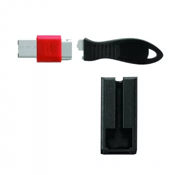 Kensington USB Port Lock with Security Guard, Czarny, 1 szt., Tajwan, 60 g