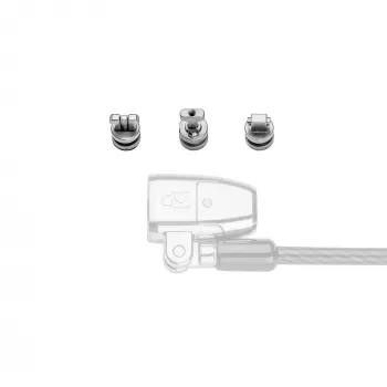 Zestaw kotwic zabezpieczających Kensington ClickSafe Universal Slots, Kotwica, Stal nierdzewna, 3 szt., 31 g, 115 mm, 85 mm