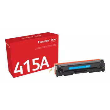 Codzienny toner cyjan firmy Xerox kompatybilny z HP 415A (W2031A), pojemność standardowa