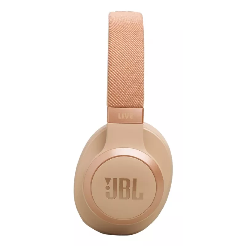 JBL Live 770NC Zestaw słuchawkowy Bezprzewodowy Nauszny Połączenia/Muzyka Bluetooth Piaskowy
