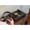 JBL Spinner BT gramofon audio z napędem paskowym Czarny, Pomarańczowy