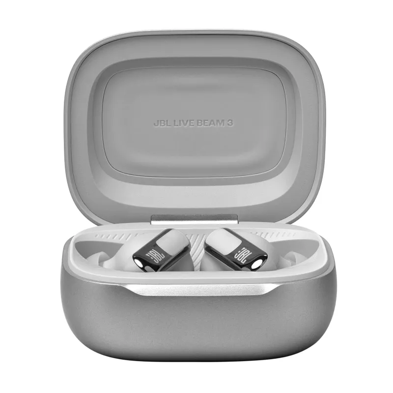 JBL Live Beam 3 Headset Wireless In-ear Calls/Music/Sport/Everyday Bluetooth srebrny
