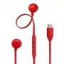 JBL Tune 305C Zestaw słuchawkowy Przewodowy Douszny Połączenia/Muzyka USB Typu-C Czerwony