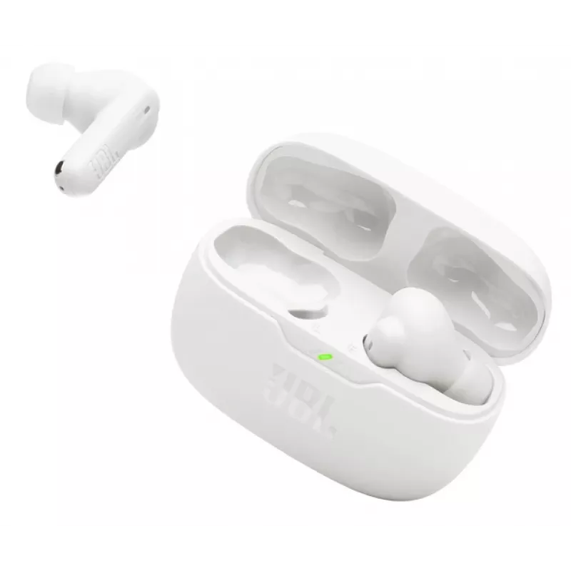 JBL Wave Beam 2 Zestaw słuchawkowy Bezprzewodowy Douszny Rozmowy/Muzyka Bluetooth Biały