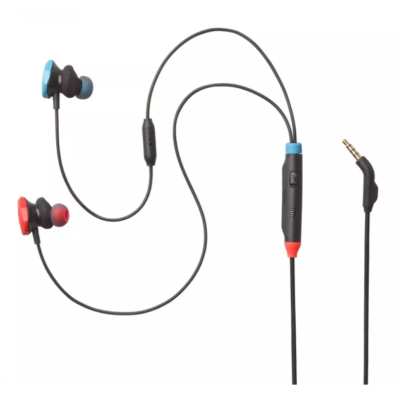 JBL Quantum 50N Headset Wired In-ear Czarny, niebieski, czerwony