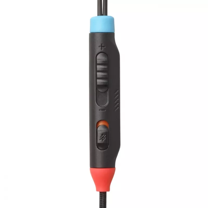 JBL Quantum 50N Headset Wired In-ear Czarny, niebieski, czerwony