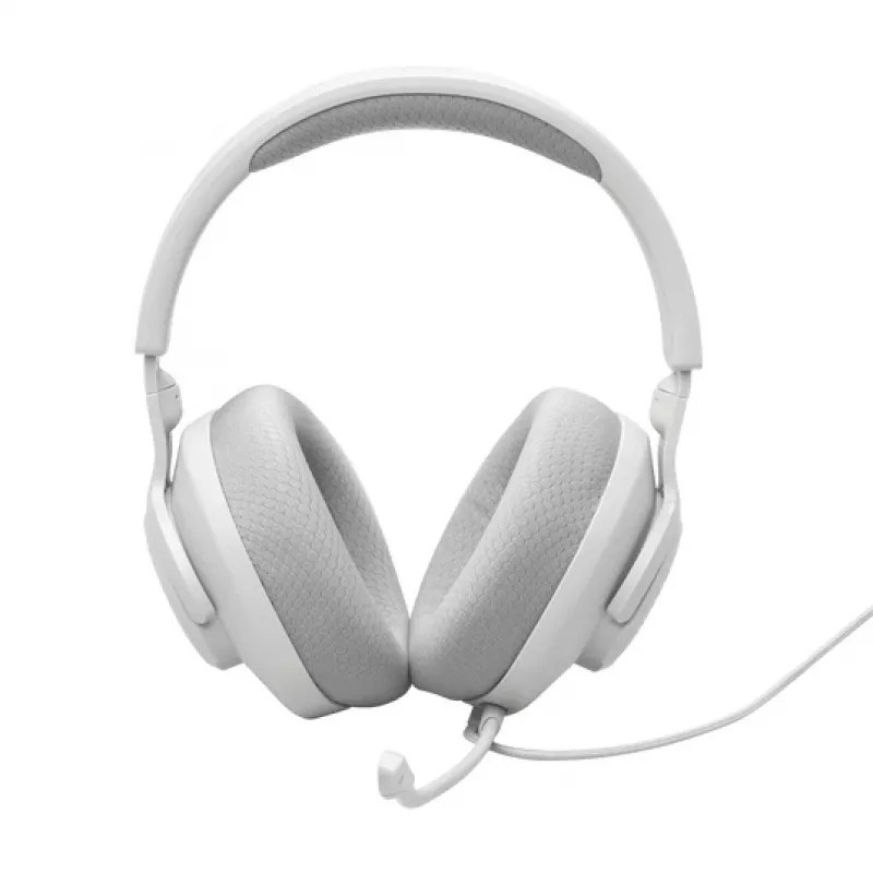 JBL Quantum 100M2 Zestaw słuchawkowy Przewodowa Nagłowny Do gier Biały