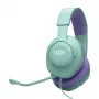 JBL Quantum 100M2 Headset Wired Head-band Gaming cyjan