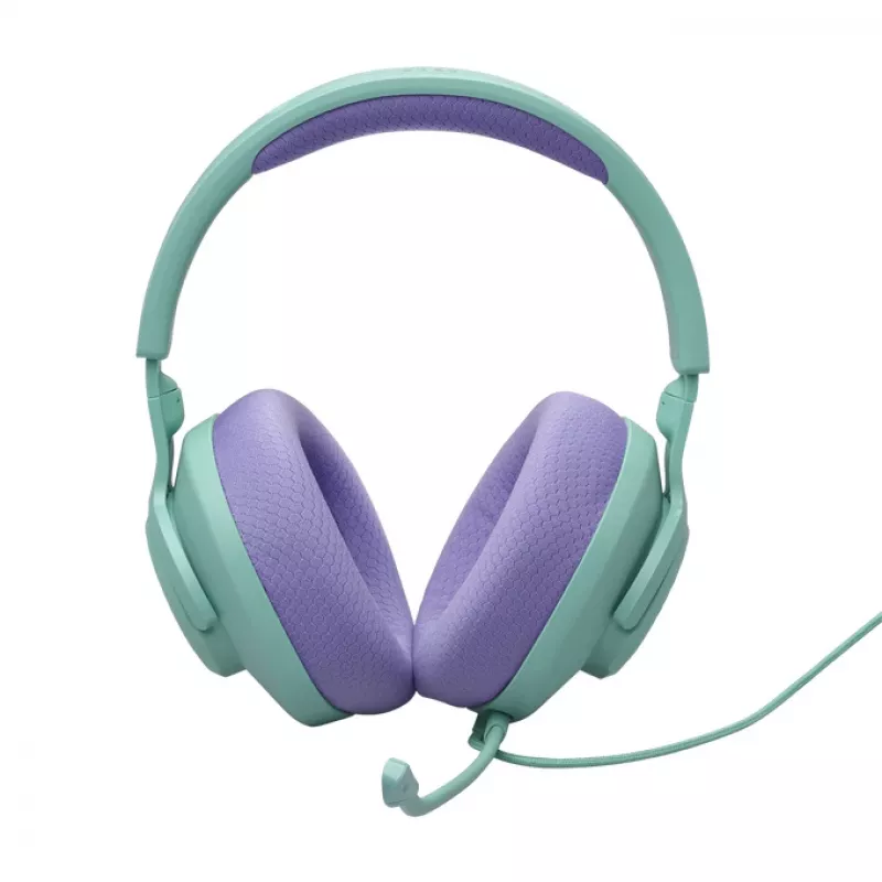 JBL Quantum 100M2 Headset Wired Head-band Gaming cyjan