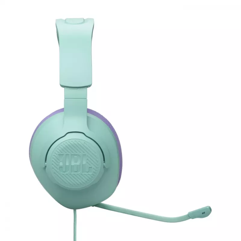 JBL Quantum 100M2 Headset Wired Head-band Gaming cyjan