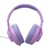 Przewodowy nauszny zestaw słuchawkowy do gier JBL Quantum 100M2 — wokółuszny, 20–20000 Hz, kabel 1,2 m, fioletowy