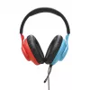 JBL Quantum 100N Zestaw słuchawkowy Przewodowy Nagłowny Gaming Niebieski, Czerwony
