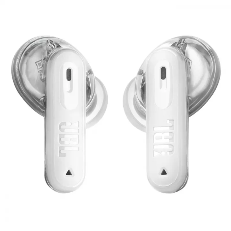 JBL Tune Beam 2 Ghost Edition Zestaw słuchawkowy Bezprzewodowy Douszny Muzyka/Na co dzień Biały
