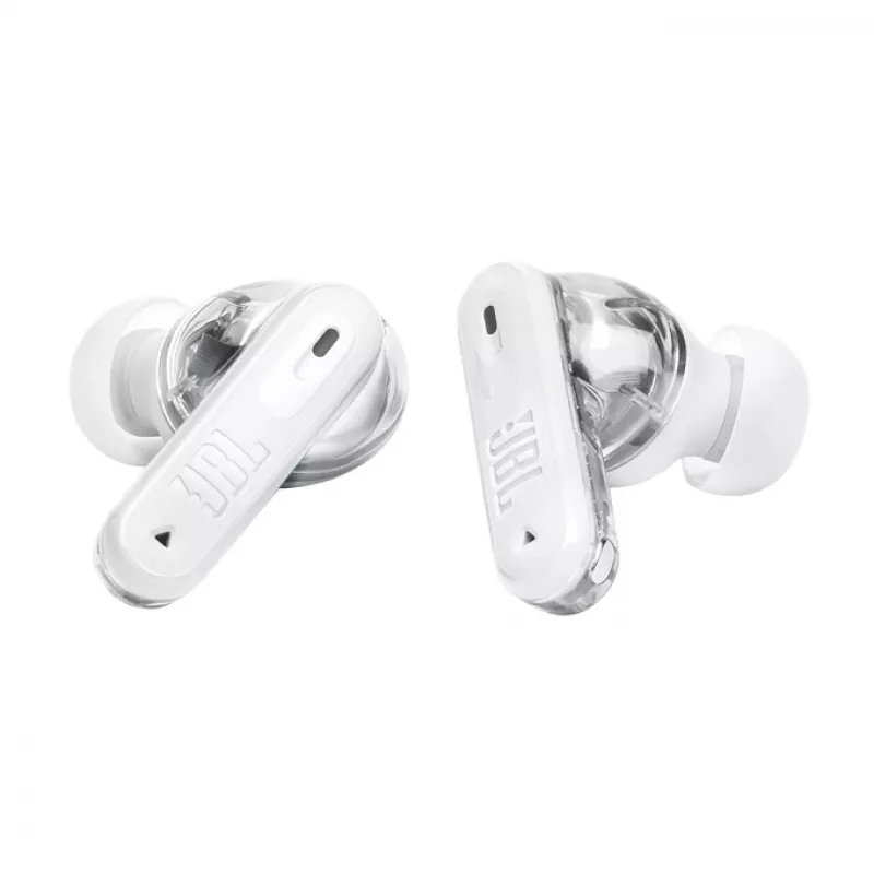 JBL Tune Beam 2 Ghost Edition Zestaw słuchawkowy Bezprzewodowy Douszny Muzyka/Na co dzień Biały