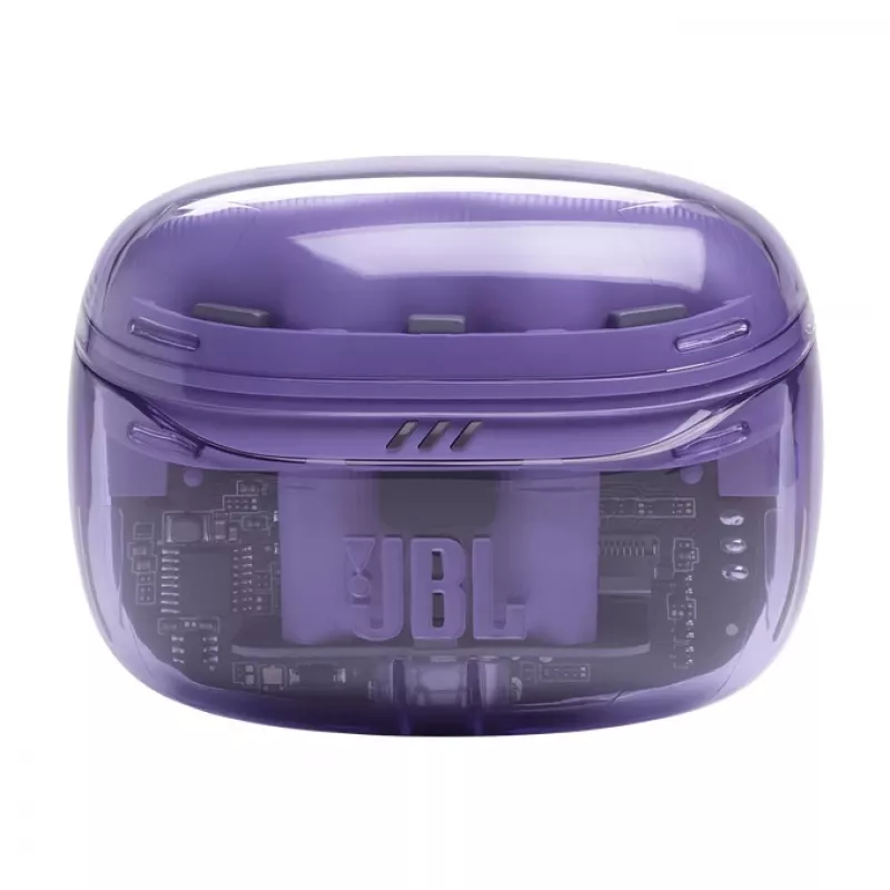 JBL Tune Beam 2 Ghost Edition Headset Wireless In-ear Music/Everyday Bluetooth fioletowy