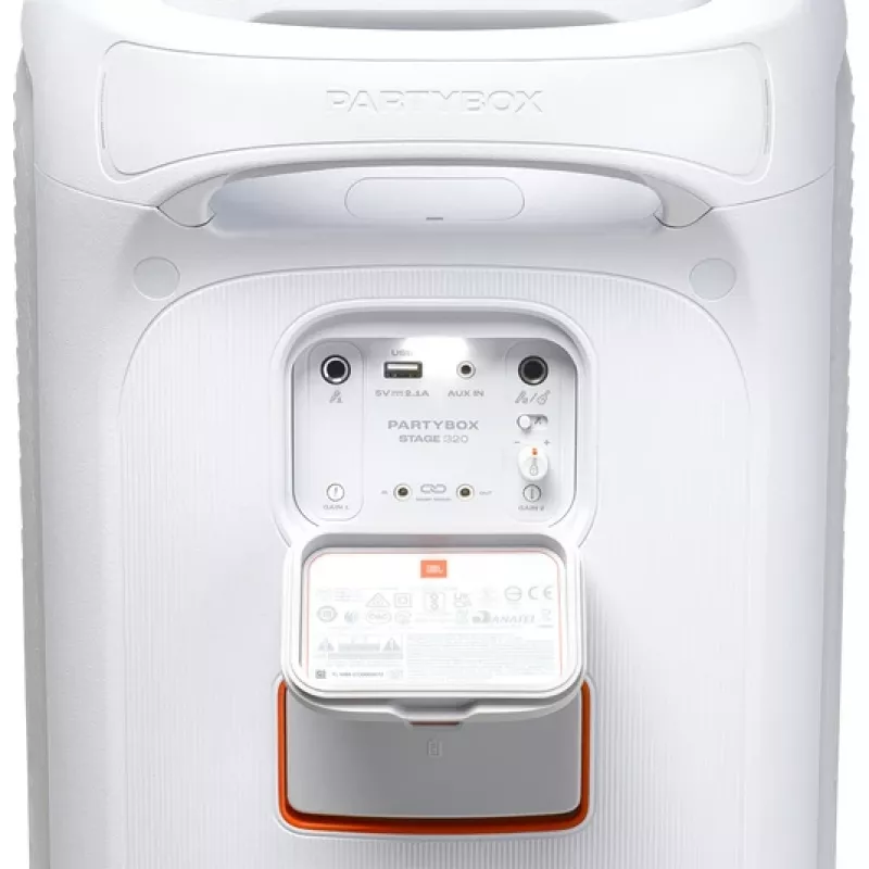 JBL PartyBox Stage 320 głośnik imprezowy biały 240 W