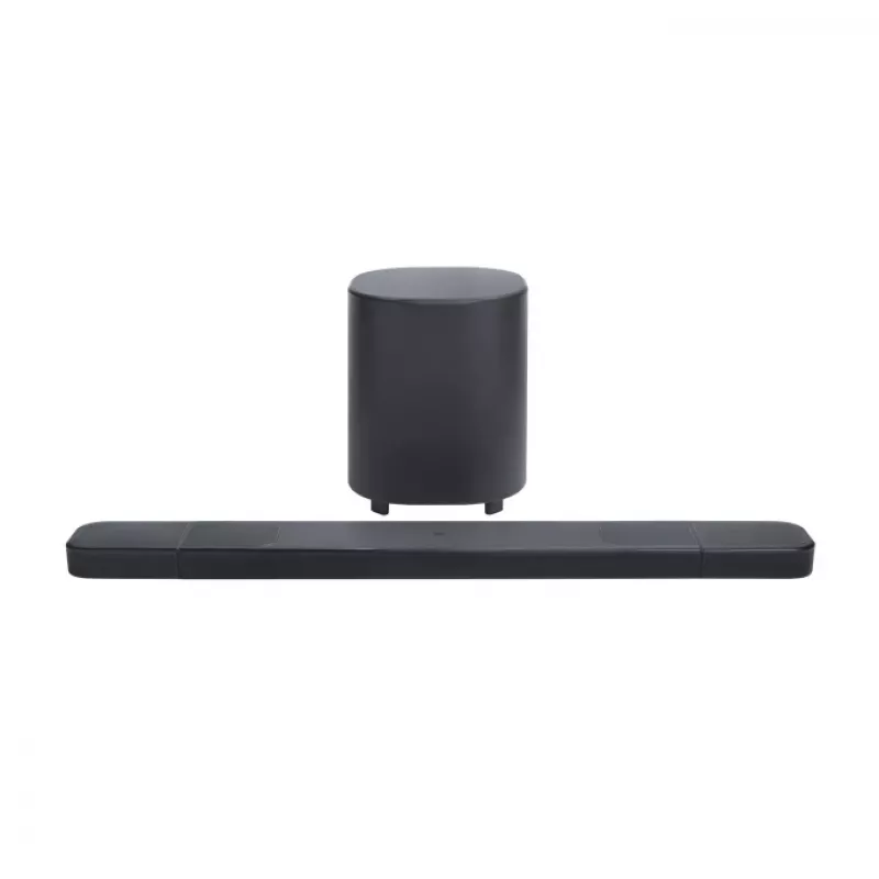 Soundbar JBL Bar 1000MK2 Czarny — 7.1.4 kanałów, 960 W łącznie, Dolby Atmos/DTS:X, bezprzewodowy + przewodowy