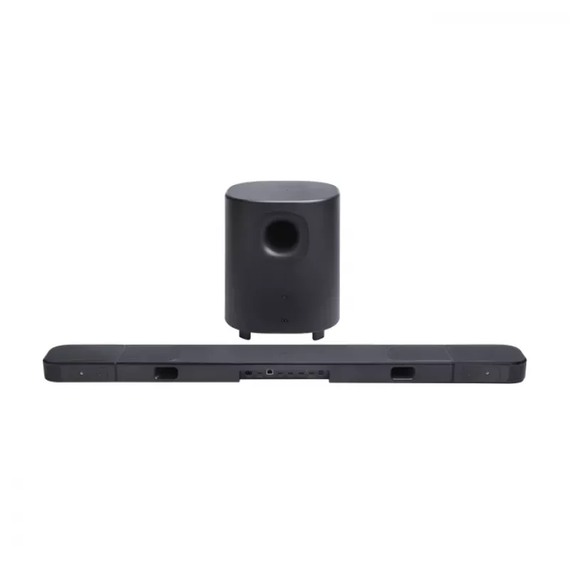 Soundbar JBL Bar 1000MK2 Czarny — 7.1.4 kanałów, 960 W łącznie, Dolby Atmos/DTS:X, bezprzewodowy + przewodowy
