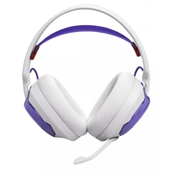 Zestaw słuchawkowy JBL Quantum 250 Przewodowy Nagłowny Gamingowy Fioletowy, Biały