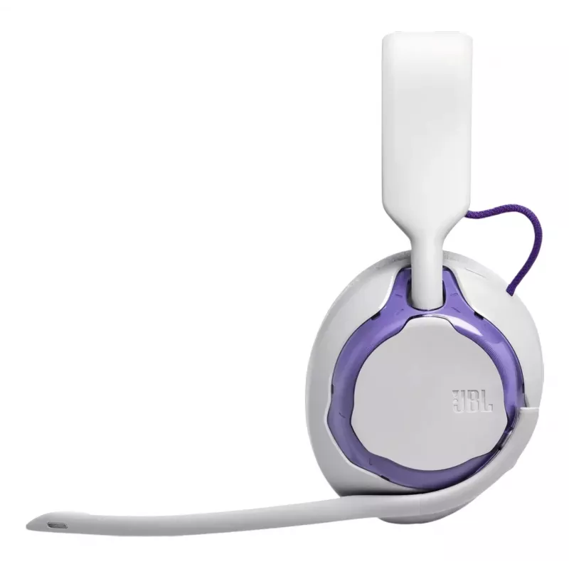 Zestaw słuchawkowy JBL Quantum 250 Przewodowy Nagłowny Gamingowy Fioletowy, Biały