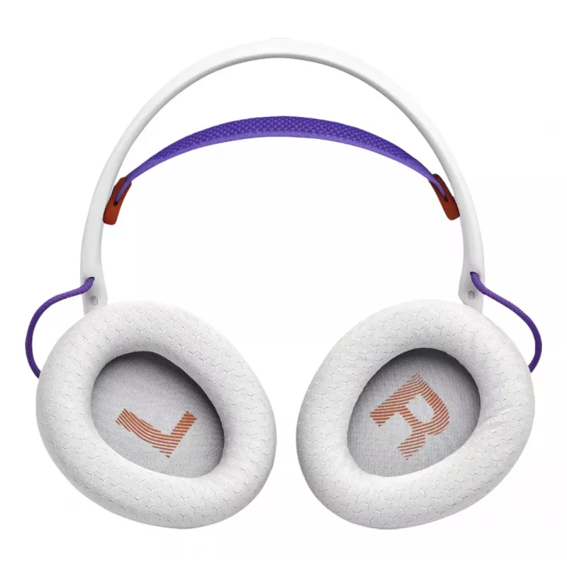 Zestaw słuchawkowy JBL Quantum 250 Przewodowy Nagłowny Gamingowy Fioletowy, Biały