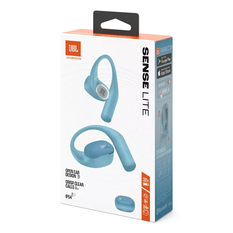 JBL Sense Lite Zestaw słuchawkowy Bezprzewodowy Zaczep na ucho Muzyka Bluetooth Niebieski