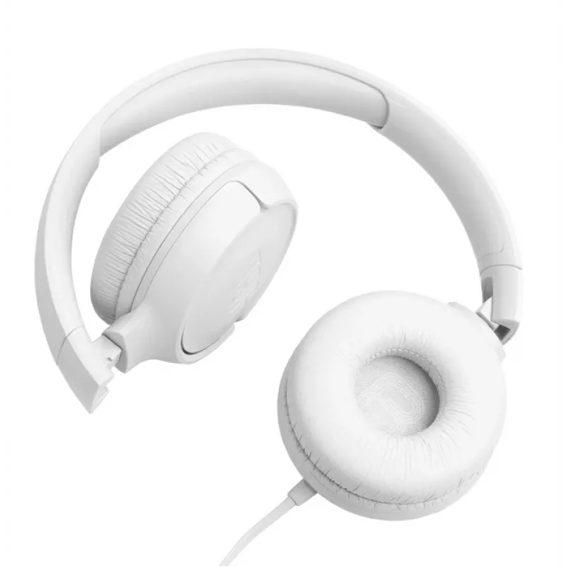 Słuchawki JBL Tune 520C USB-C Przewodowe Nauszne Rozmowy/Muzyka USB Typu-C Biały