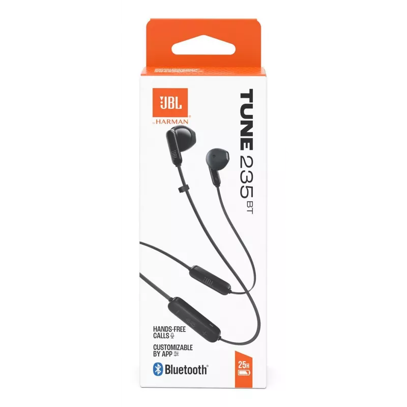 JBL Tune 235BT Zestaw słuchawkowy Bezprzewodowy Douszny Rozmowy/Muzyka Bluetooth Czarny