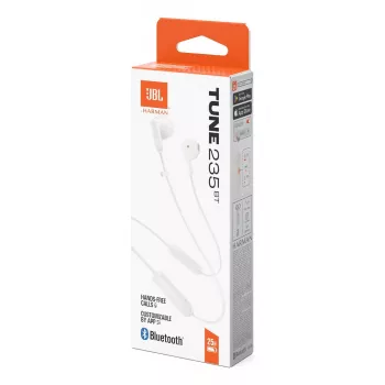 JBL Tune 235BT Zestaw słuchawkowy Bezprzewodowy Douszny Rozmowy/Muzyka Bluetooth Biały