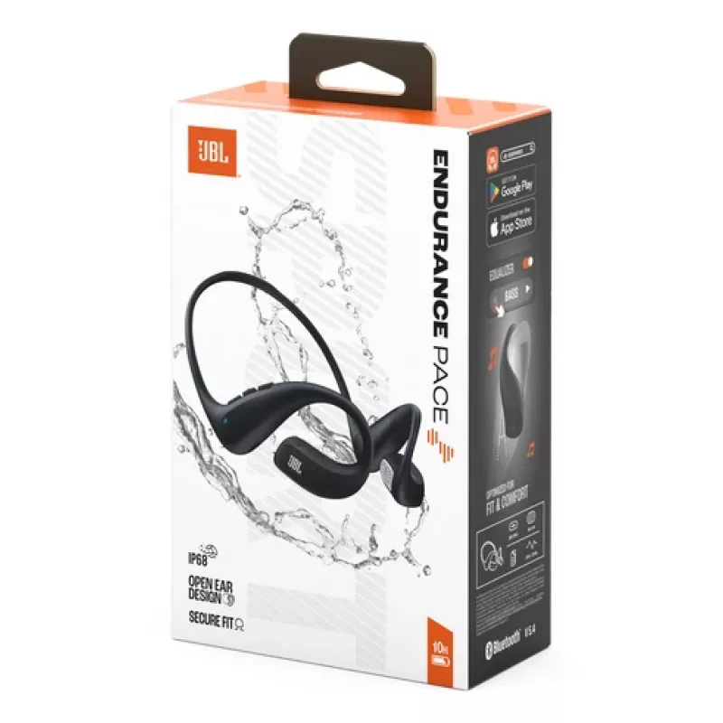 JBL Endurance Pace Zestaw słuchawkowy Bezprzewodowy Otwarte Sport Bluetooth Czarny