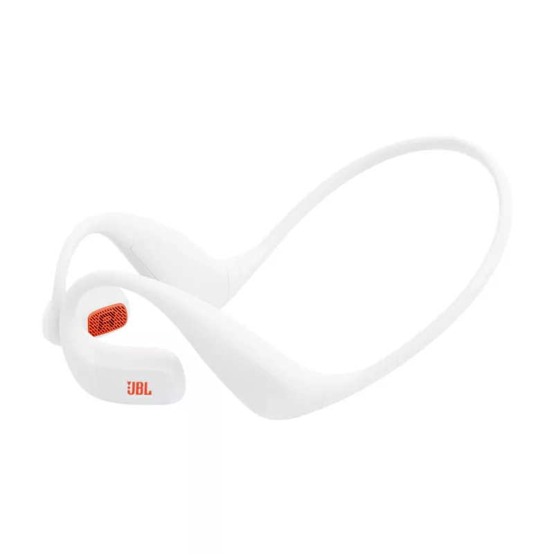 Zestaw słuchawkowy JBL Endurance Pace Wireless Open-ear Sports Bluetooth USB Type-C biały, 20–20000 Hz, 120 g