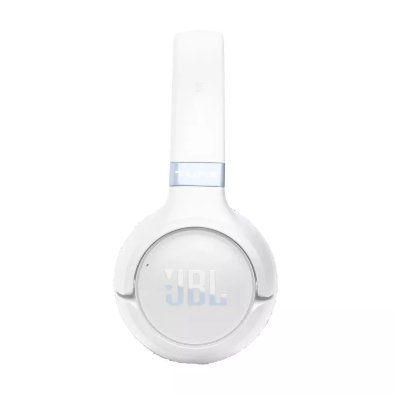 Zestaw słuchawkowy JBL Tune 680NC przewodowy i bezprzewodowy Hi-Fi nagłowny połączenia/muzyka USB typu C Bluetooth biały