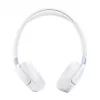 Zestaw słuchawkowy JBL Tune 680NC przewodowy i bezprzewodowy Hi-Fi nagłowny połączenia/muzyka USB typu C Bluetooth biały