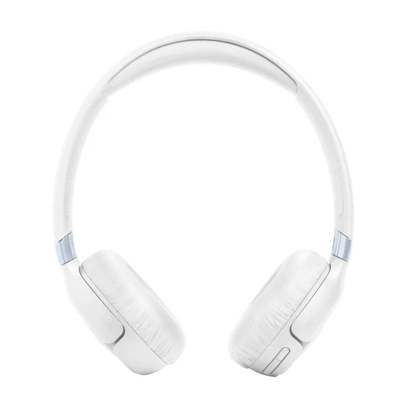 Zestaw słuchawkowy JBL Tune 680NC przewodowy i bezprzewodowy Hi-Fi nagłowny połączenia/muzyka USB typu C Bluetooth biały