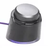 JBL Quantum 950 Headset Wireless Head-band Gaming USB Type-C Bluetooth Stacja ładująca Pomarańczowy, Srebrny, Biały