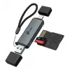Czytnik kart TP‑LINK UA430D USB 3.1 — obsługa MicroSD/SD, 200 Mbit/s, Czarny, 75×22,9×9,3 mm