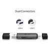 Czytnik kart TP‑LINK UA430D USB 3.1 — obsługa MicroSD/SD, 200 Mbit/s, Czarny, 75×22,9×9,3 mm