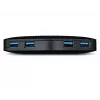 TP-Link UH400 USB 3.2 Gen 1 (3.1 Gen 1) Type-A 5000 Mbit/s Czarny